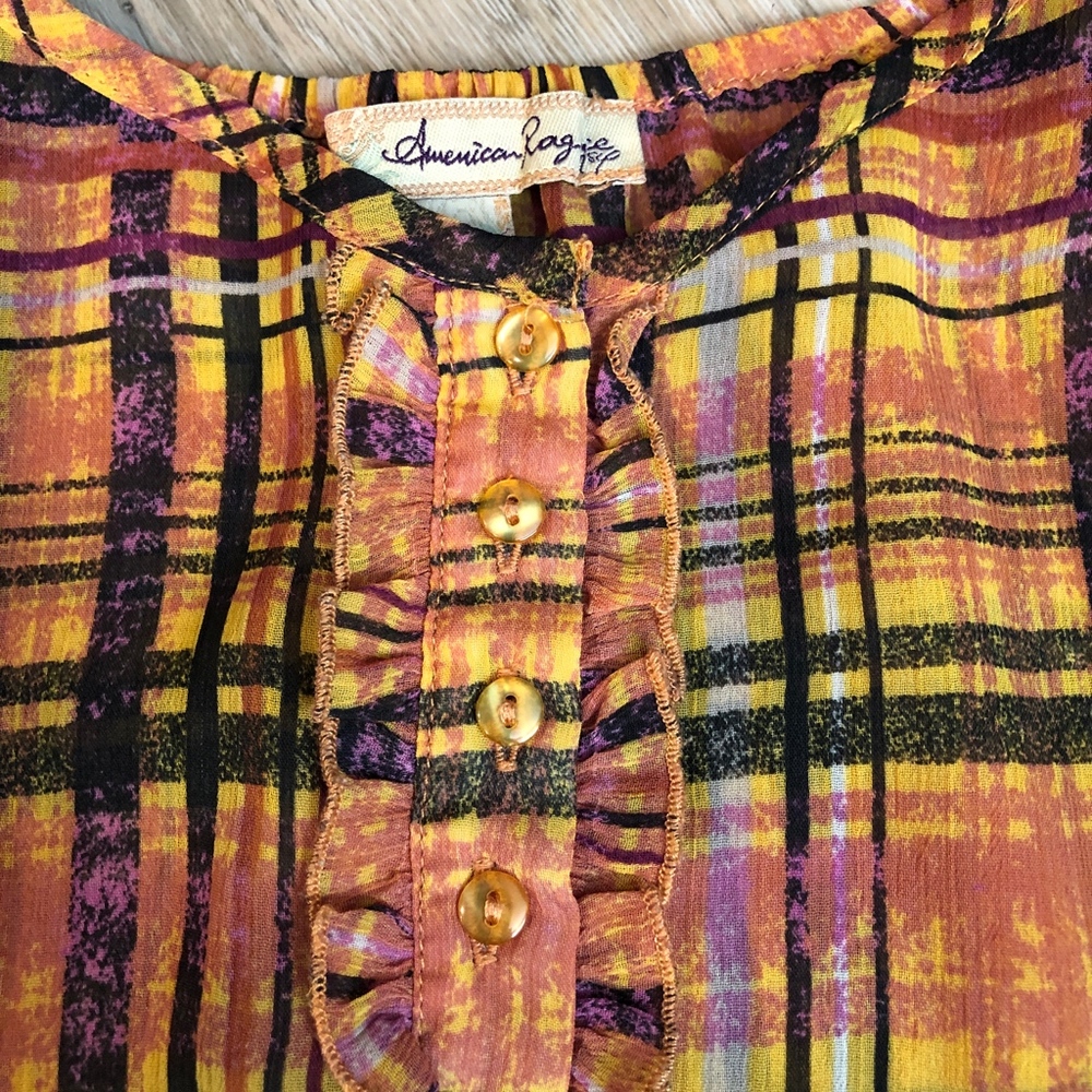 American Rag Peasant Top - Picture 3 of 6